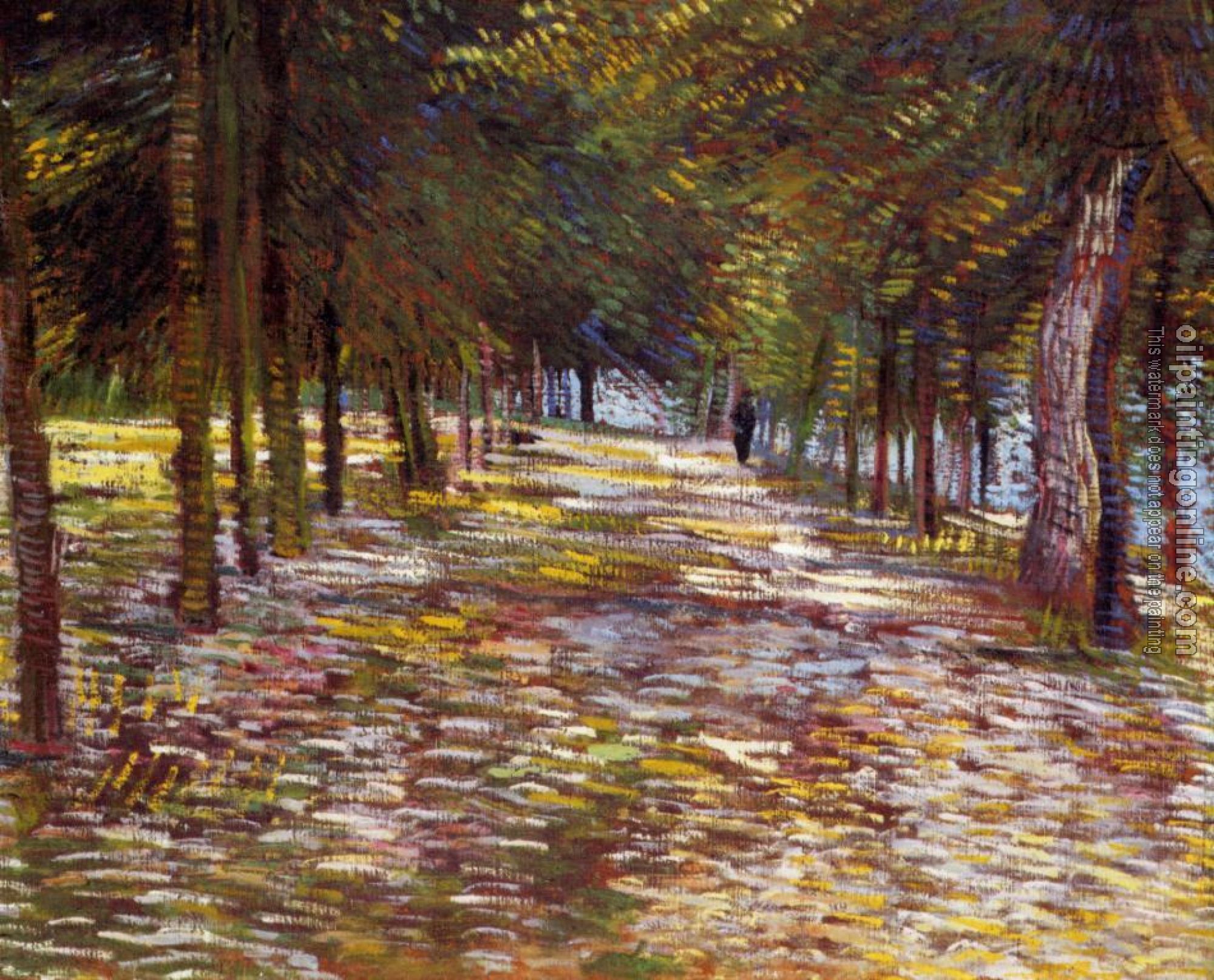 Gogh, Vincent van - Avenue in the Voyer-d'Argenson Park at Asnieres